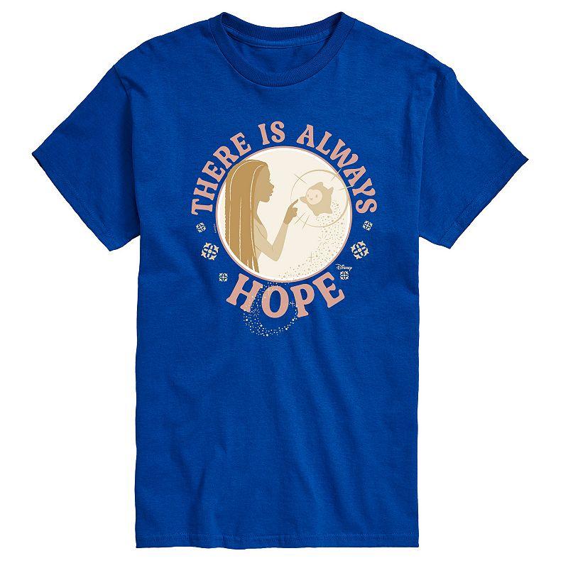 Disney's Wish Asha and Star Men's There Is Always Hope Graphic Tee,  Product Image
