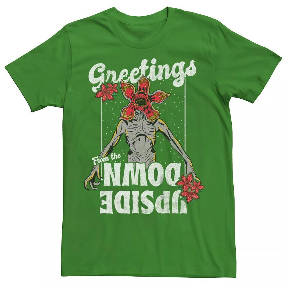 Men's Stranger Things Greetings From The Upside Down Graphic Tee,  Product Image