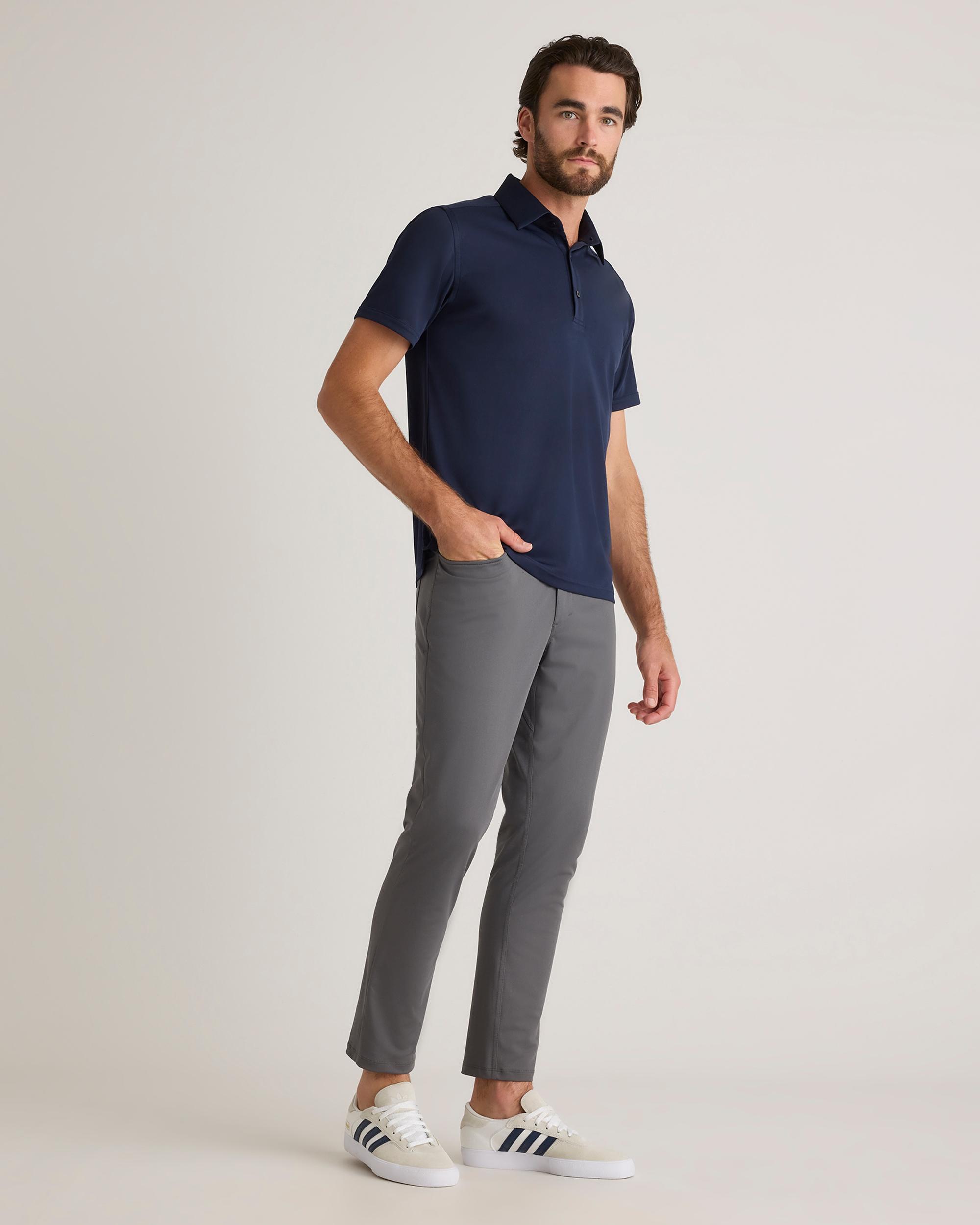 Quince | Men's Commuter Stretch Pique Polo 100% Polyester Product Image