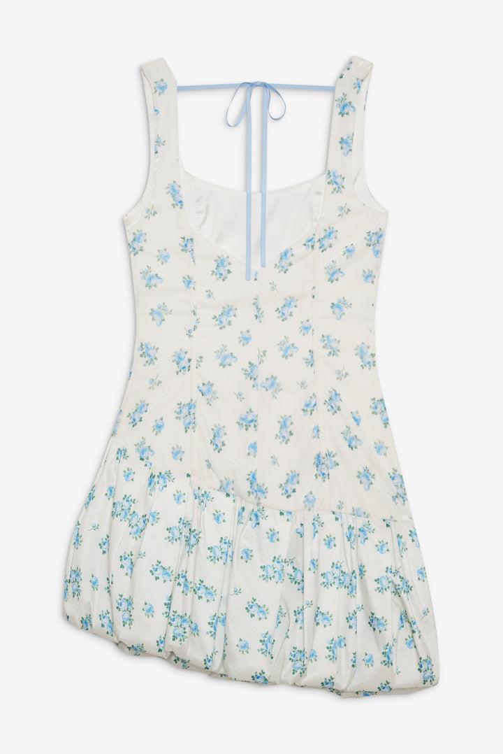 Evelyne Mini Dress — Blue Product Image