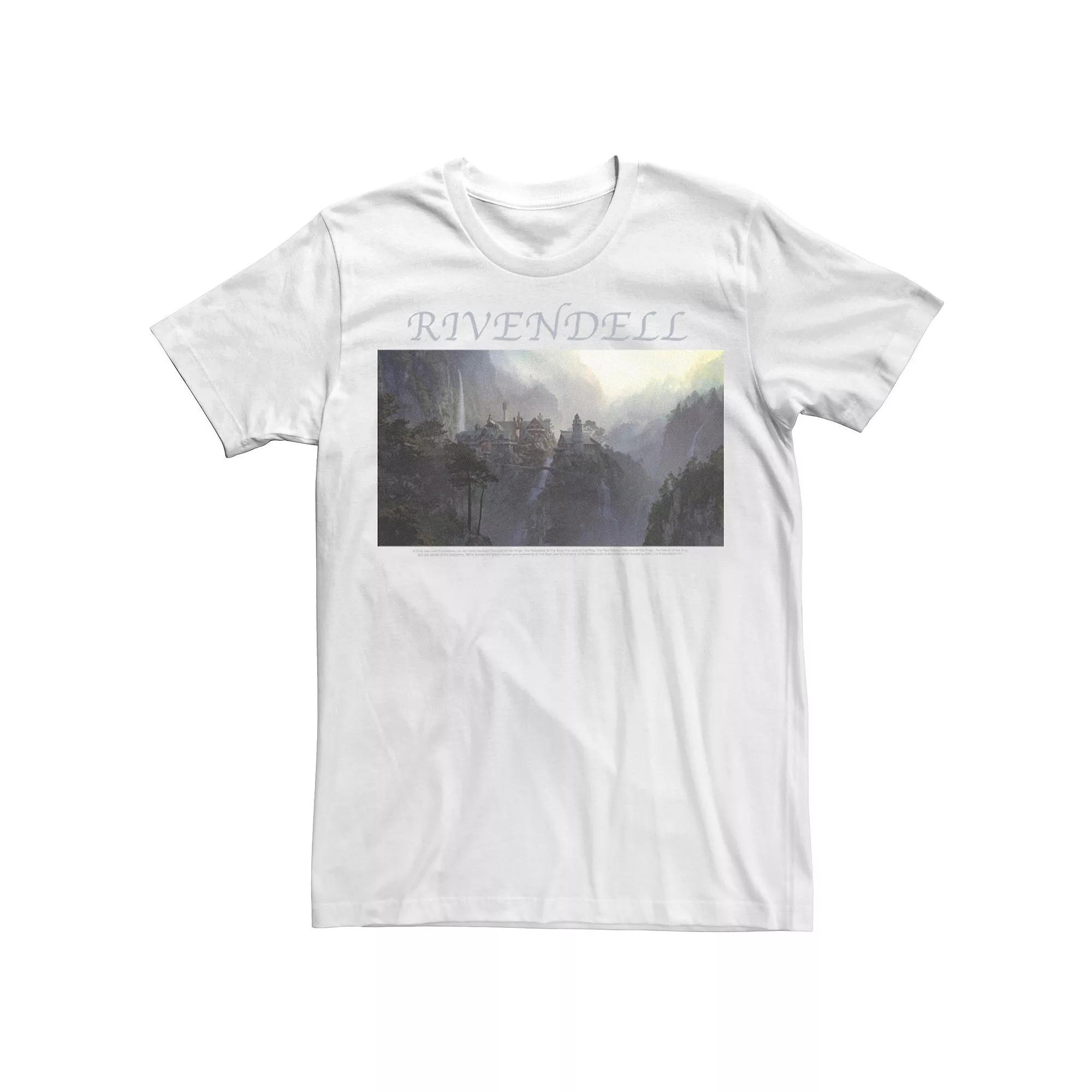 Men's The Lord Of The Rings Rivendell Poster Tee,  Product Image