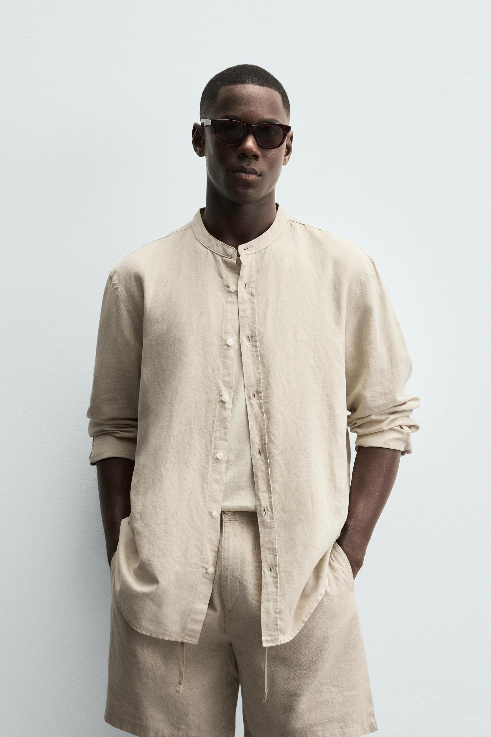 LINEN - COTTON SHIRT Product Image