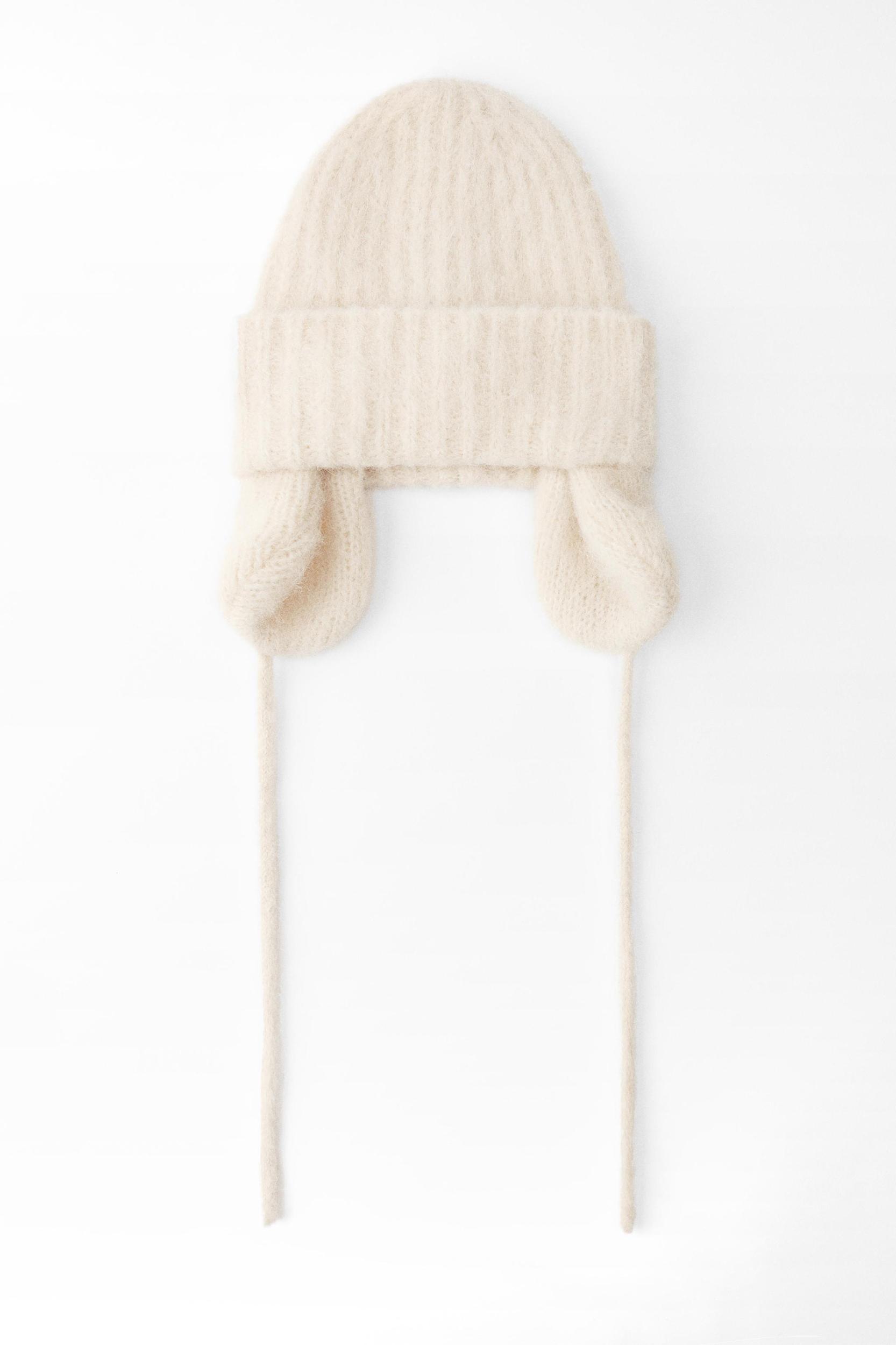 ALPACA BLEND EAR FLAP BEANIE Product Image