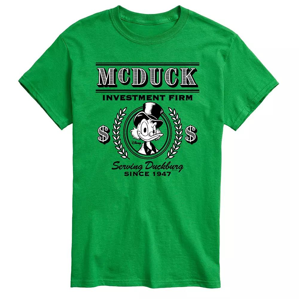 Men's Disney's Duck Tales McDuck Investment Firm Graphic Tee,  Product Image