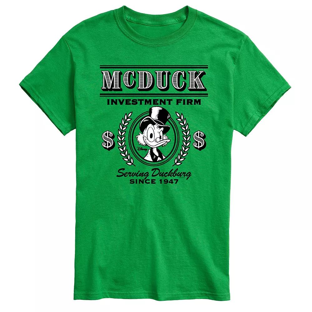 Men's Disney's Duck Tales McDuck Investment Firm Graphic Tee,  Product Image