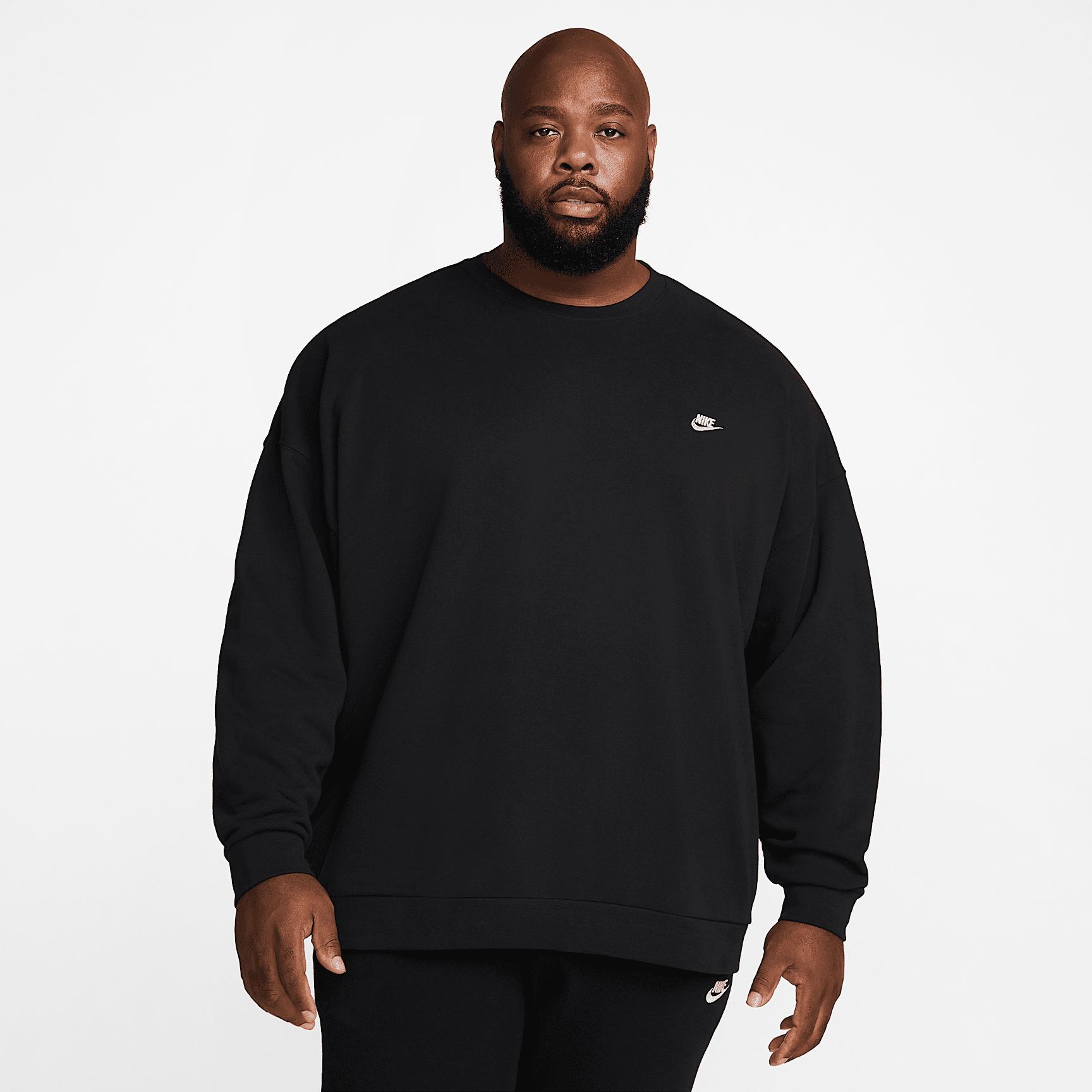 Nike Men's Club Fleece Oversized French Terry Crew Product Image