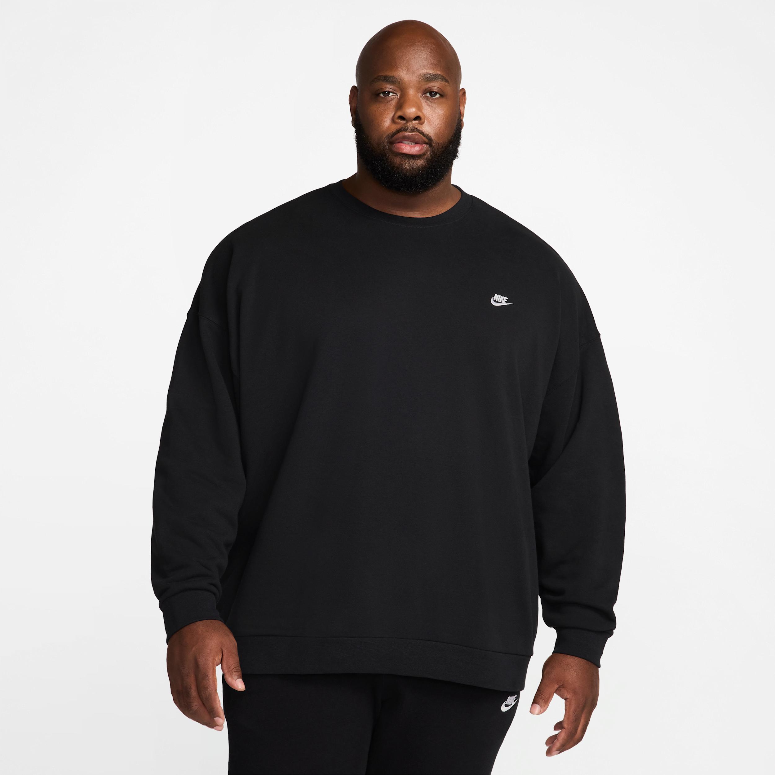 Nike Men's Club Fleece Oversized French Terry Crew Product Image