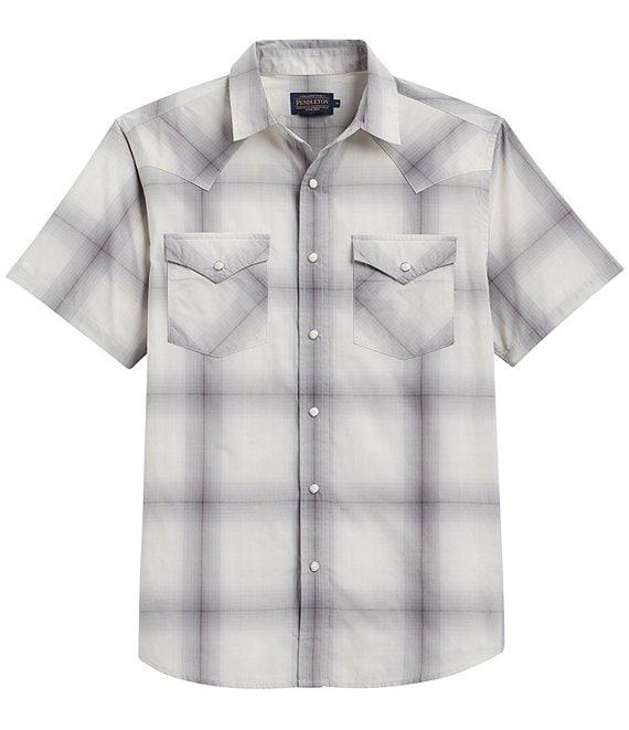 Pendleton Frontier Ombre Short Sleeve Woven Shirt Product Image