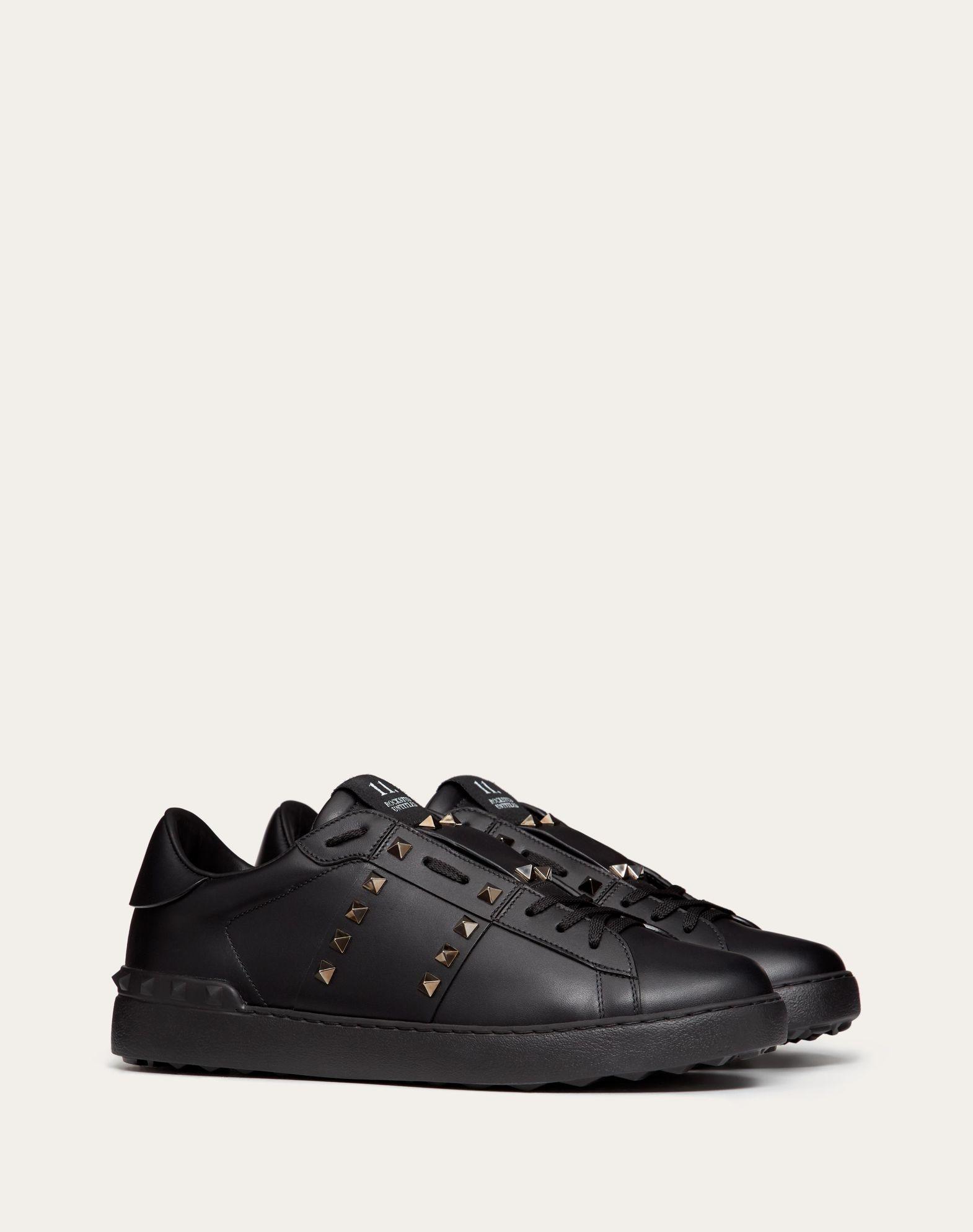 ROCKSTUD UNTITLED SNEAKER IN CALFSKIN LEATHER Product Image