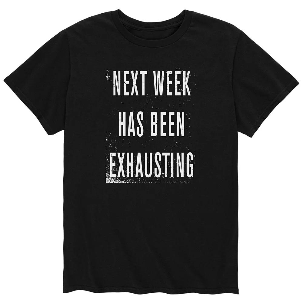 Men's Next Week Tee, Size: XL, Black Product Image