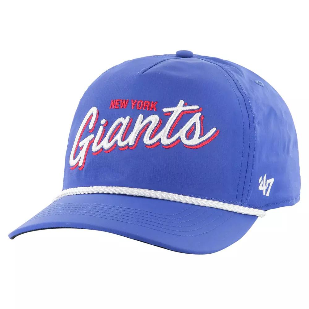 Men's '47 Royal New York Giants Fairway Hitch brrr Adjustable Hat, Blue Product Image
