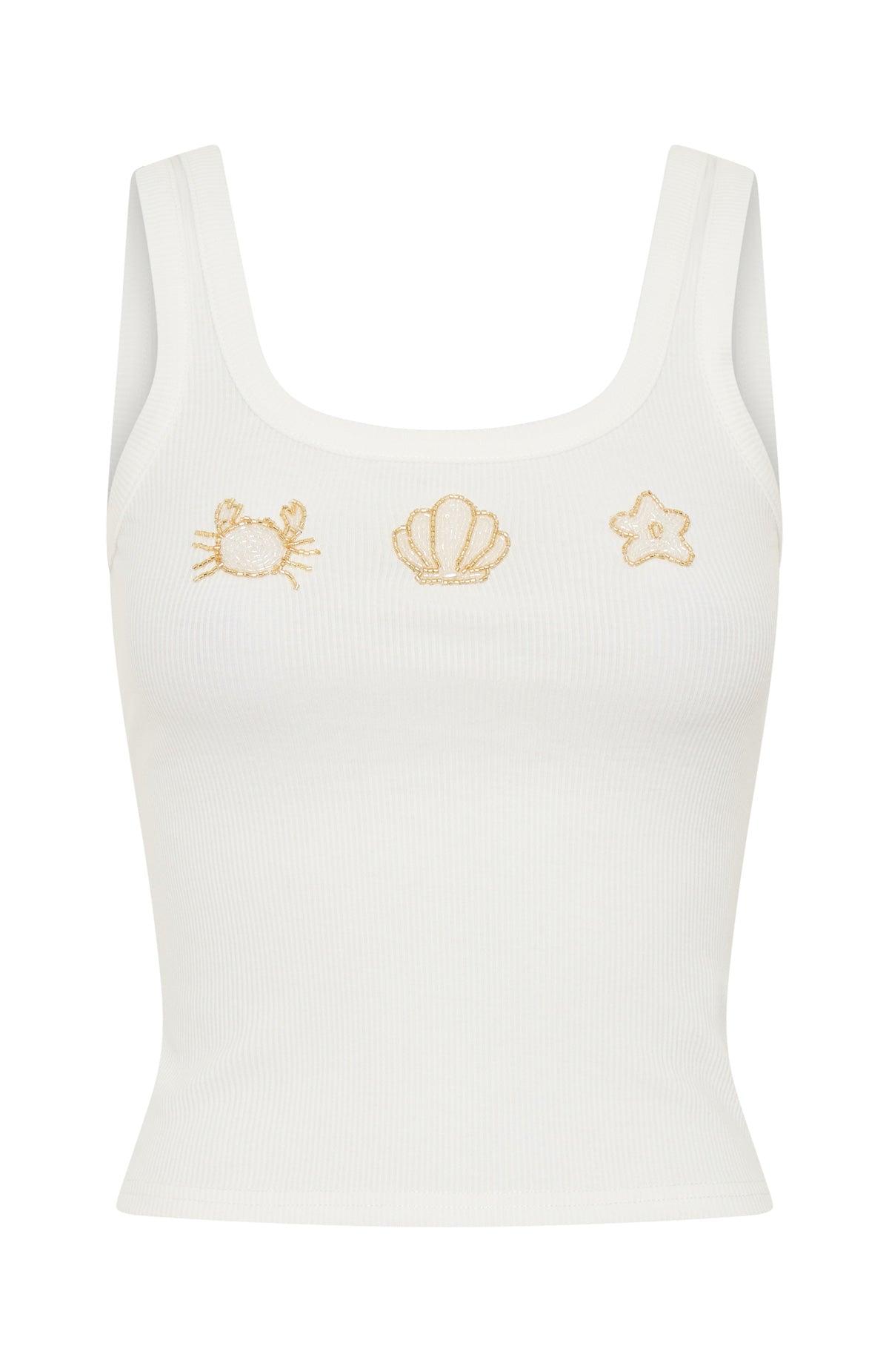 Forgiven Aura Shell Mini Skirt Mango Product Image