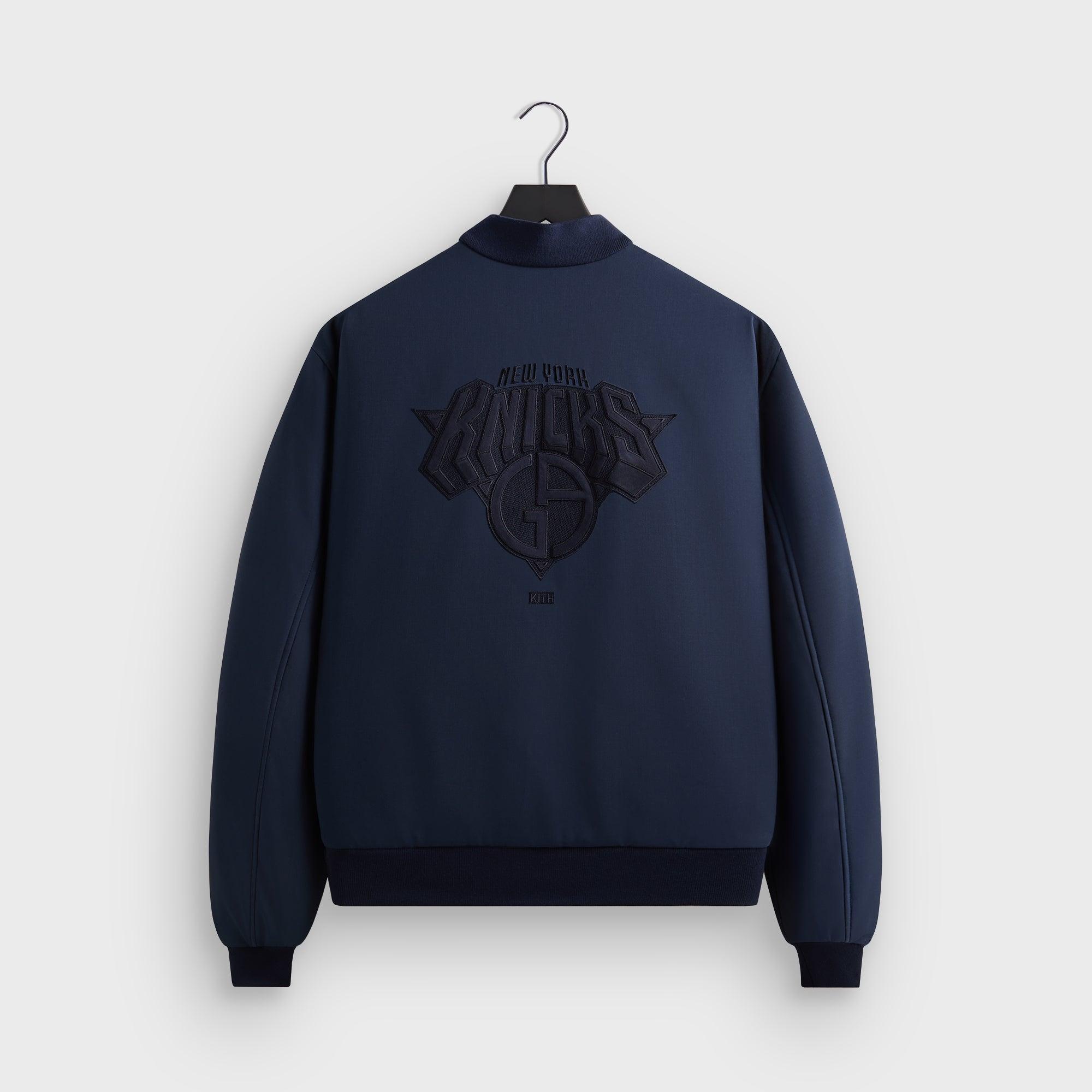 Giorgio Armani & Kith for the New York Knicks Bomber Jacket - Nocturnal Male Product Image