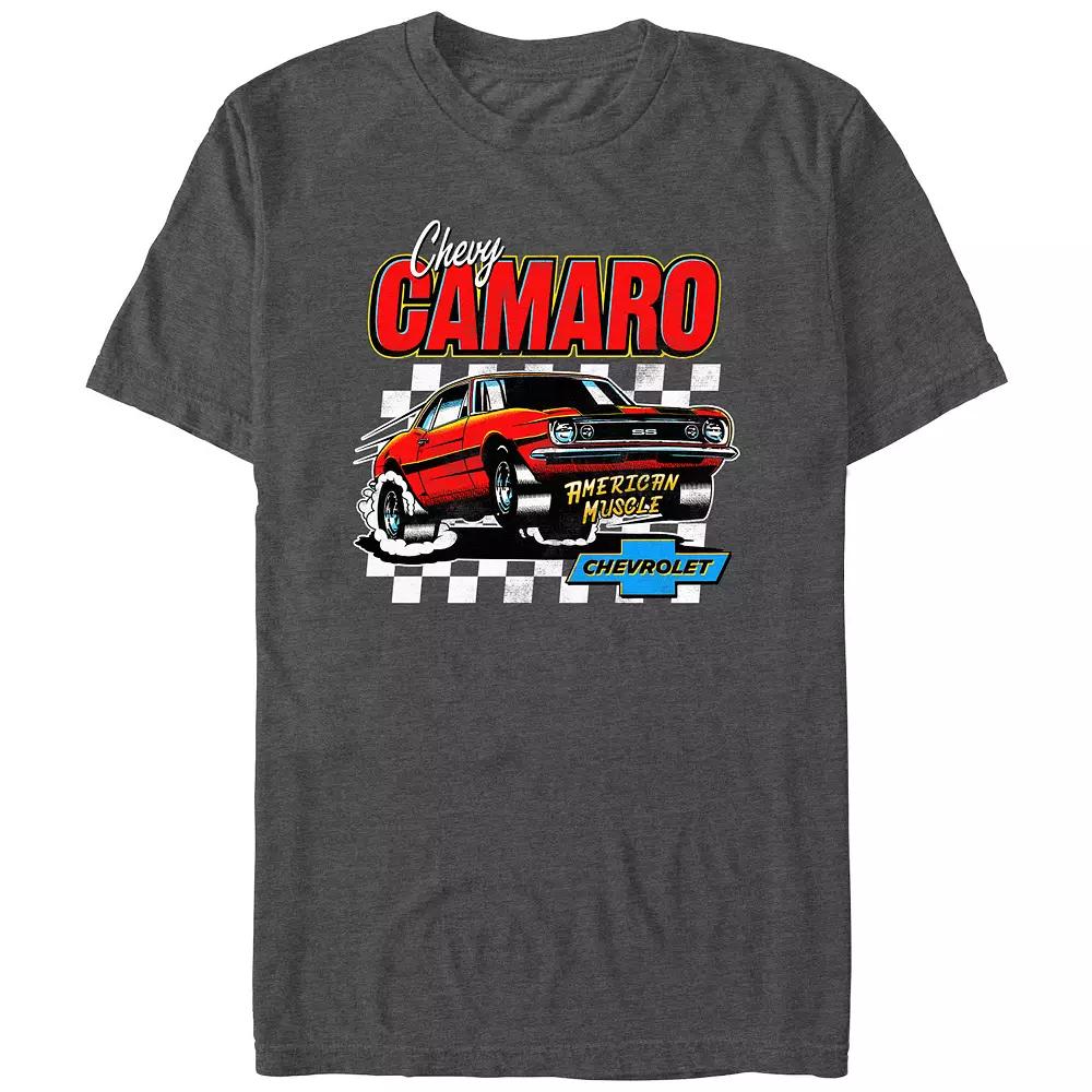Men's Chevy Camaro Racing American Muscle Graphic Tee,  Product Image