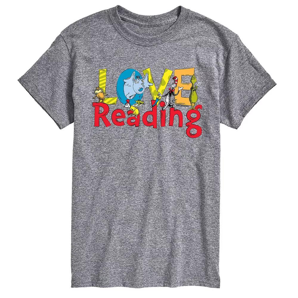 Men's Dr. Seuss Love Reading Tee,  Product Image