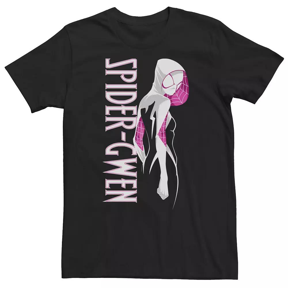 Big & Tall Marvel Spider-Man Spider-Gwen Portrait Tee, Men's,  Product Image