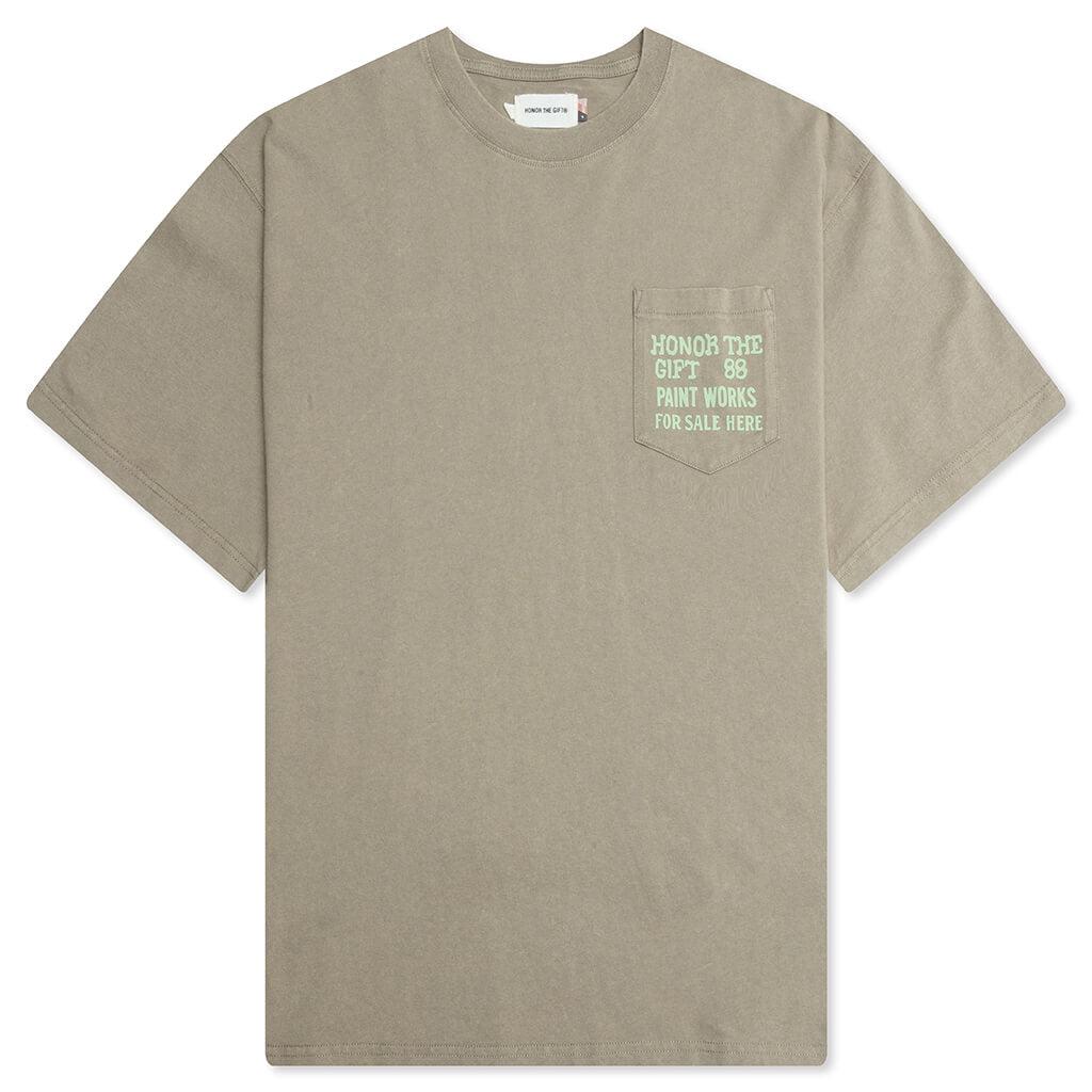 Paint Works Tee - Taupe Male Product Image