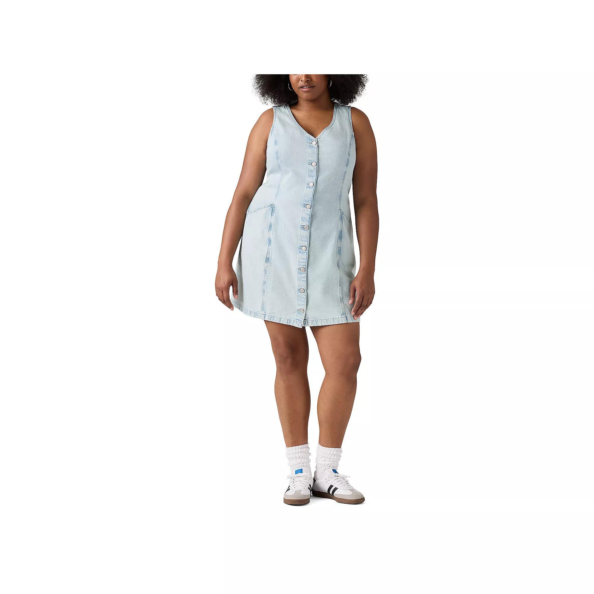 Plus Size Levi's® Vianna Vest Dress, Women's, Size: 4XL, Never Going To Change Product Image