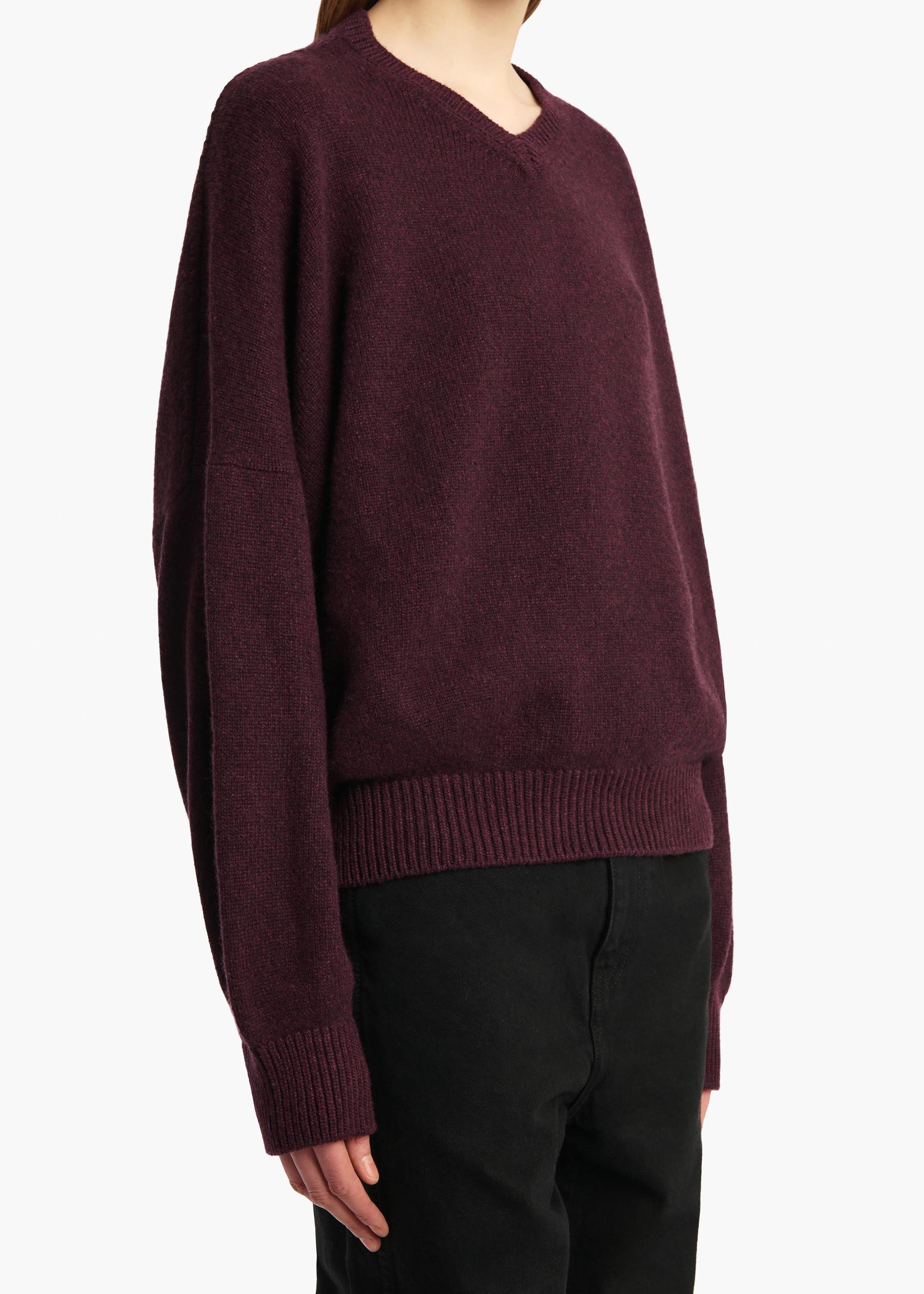 Wolfe Sweater in Plum Product Image