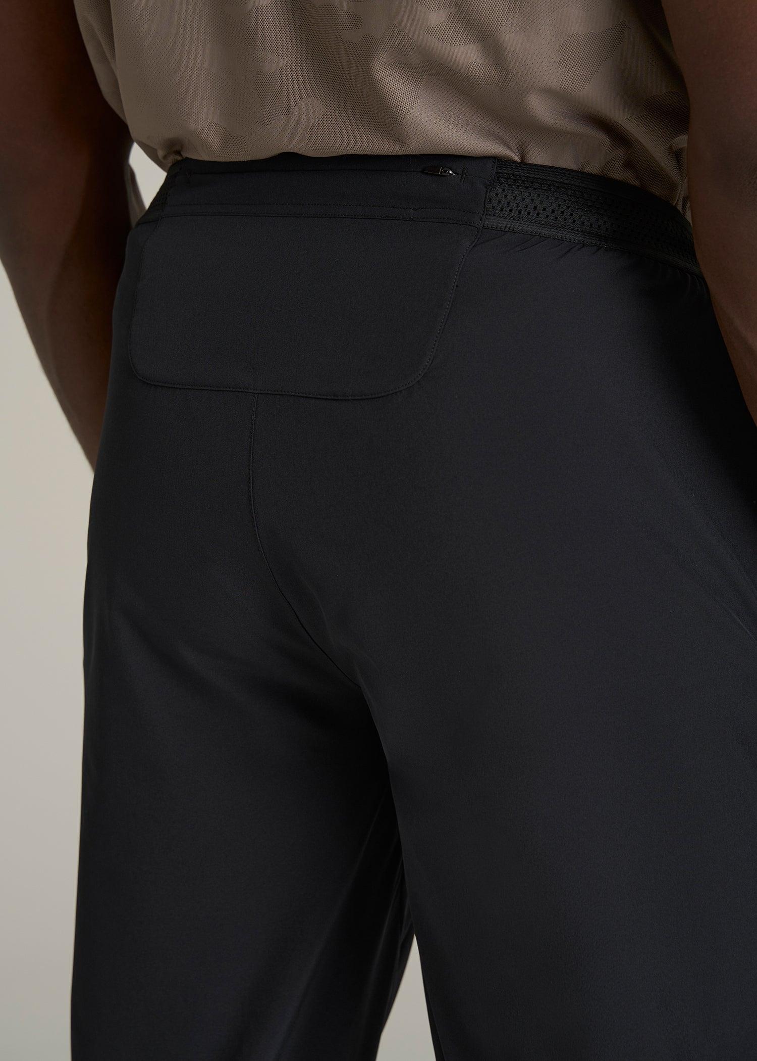 Featherweight Running Pants for Tall Men in Black Male Product Image