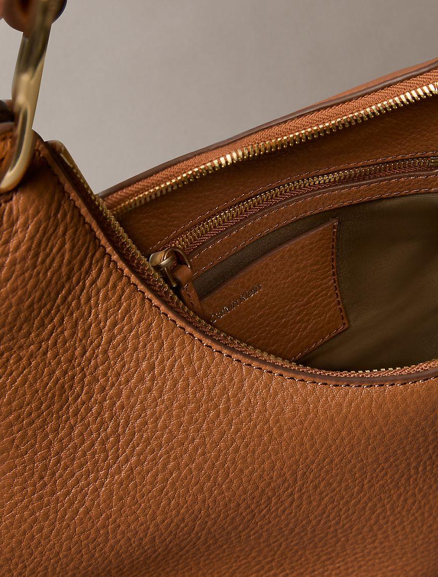 Slouchy Leather Shoulder Bag Product Image