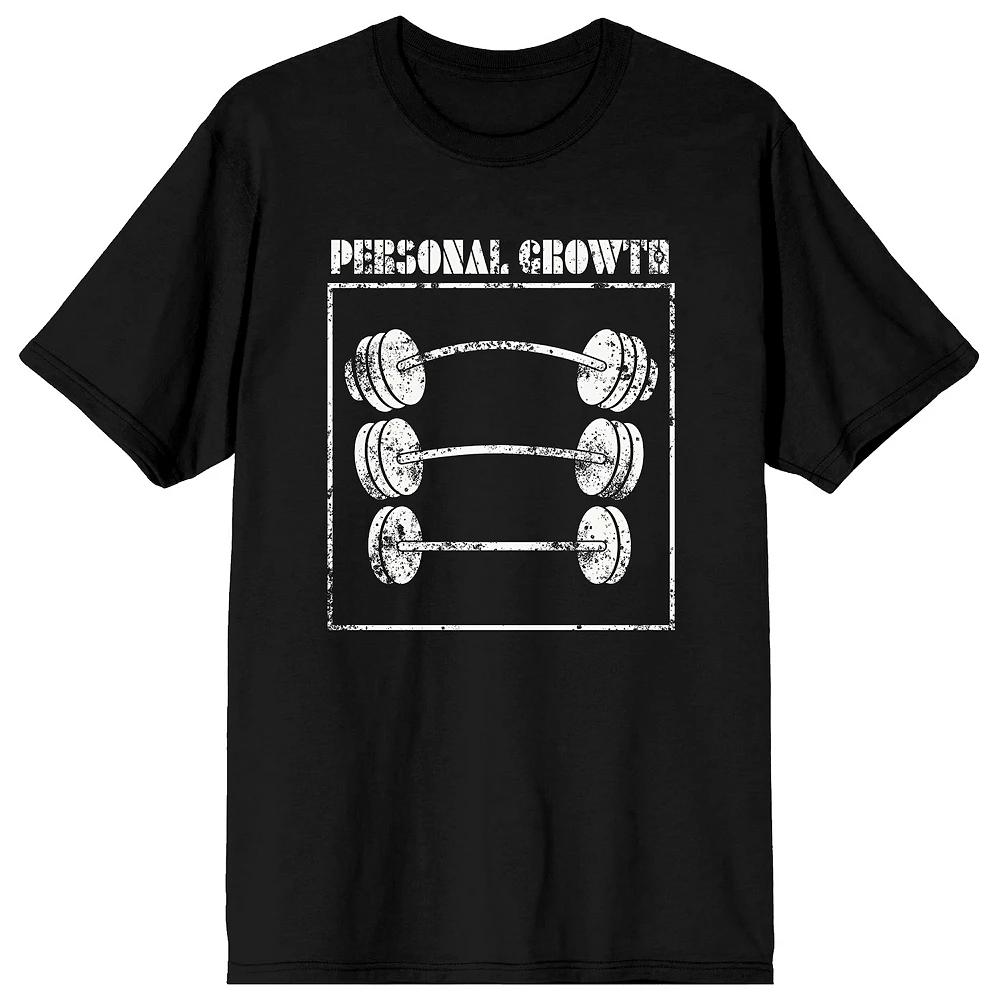 Men's Gym Culture Barbell Weights Tee,  Product Image