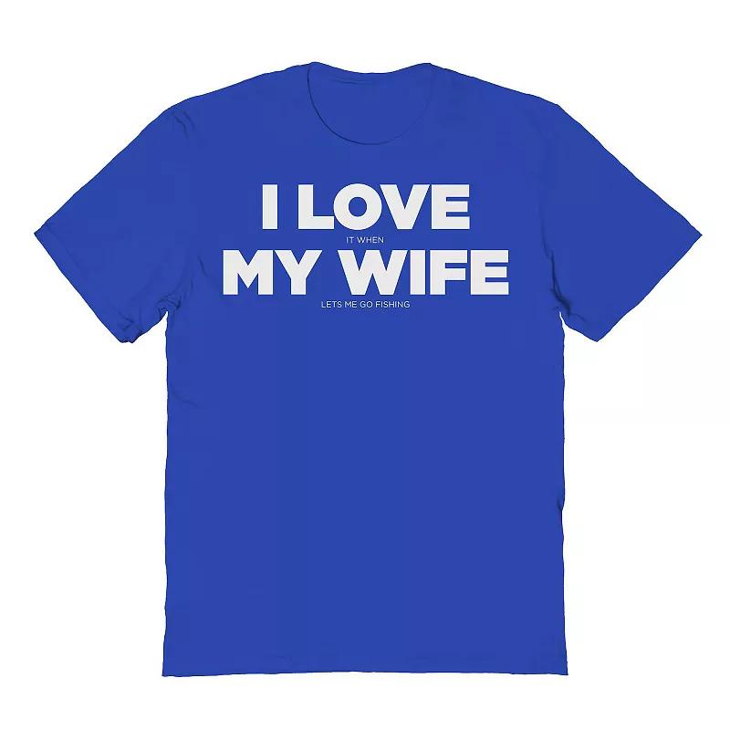 Men's Duke & Sons Fishing Wife Graphic Tee, Adult Unisex,  Product Image