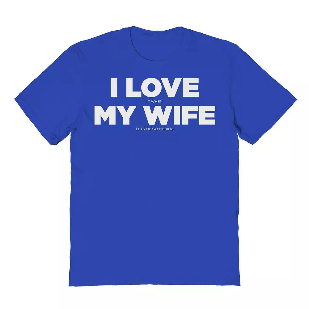 Men's Duke & Sons Fishing Wife Graphic Tee, Adult Unisex,  Product Image