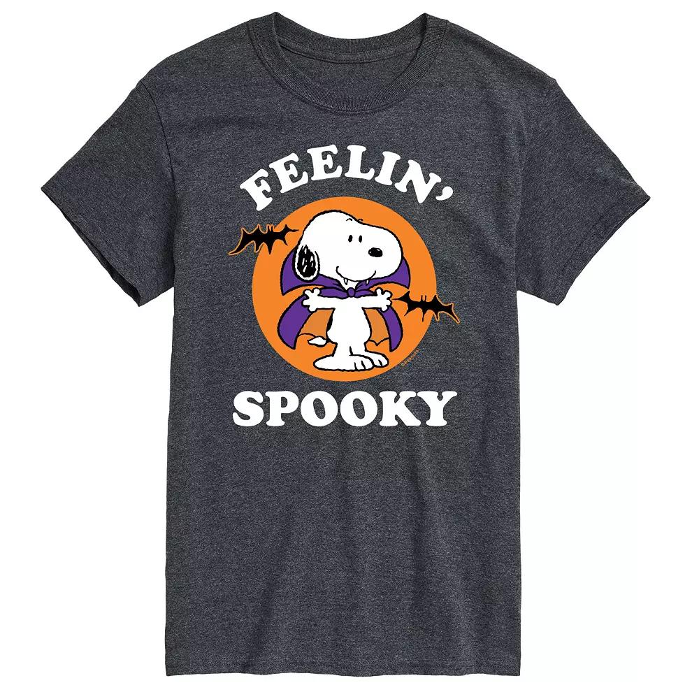 Big & Tall Peanuts Feelin Spooky Tee, Men's,  Product Image