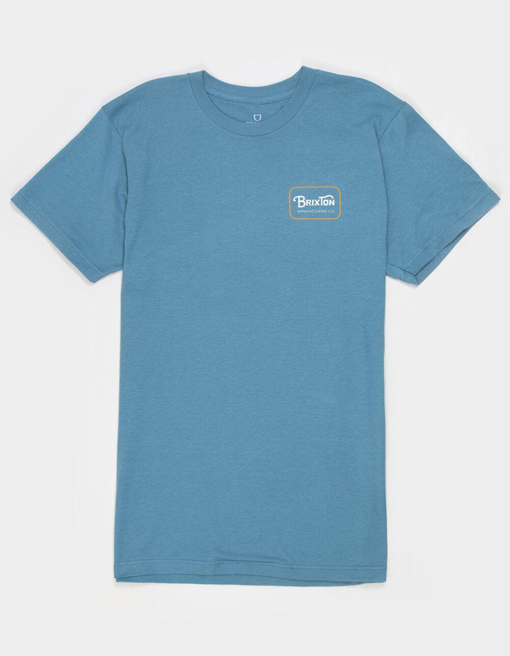 BRIXTON Grade Mens Tee - SLATE BLUE Product Image