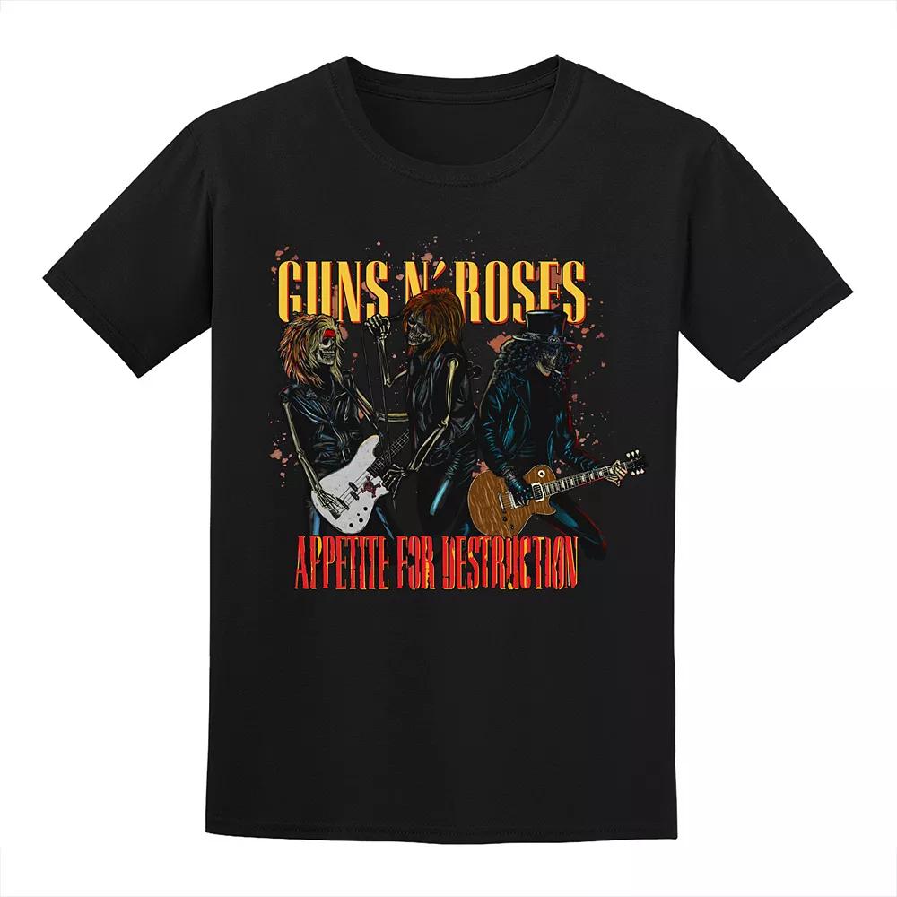 Men's Guns N' Roses Tee, Size: Medium, Black Product Image