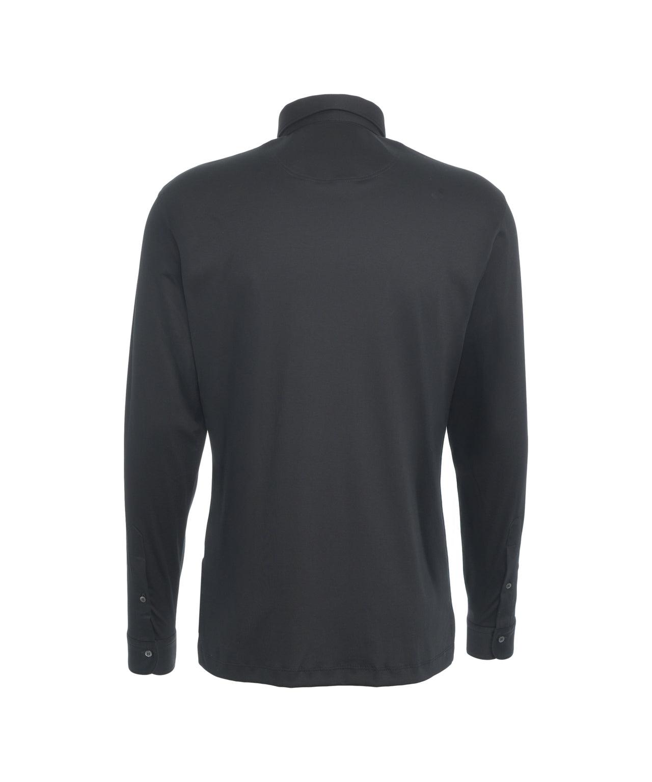 Polo shirt with long sleeves Product Image