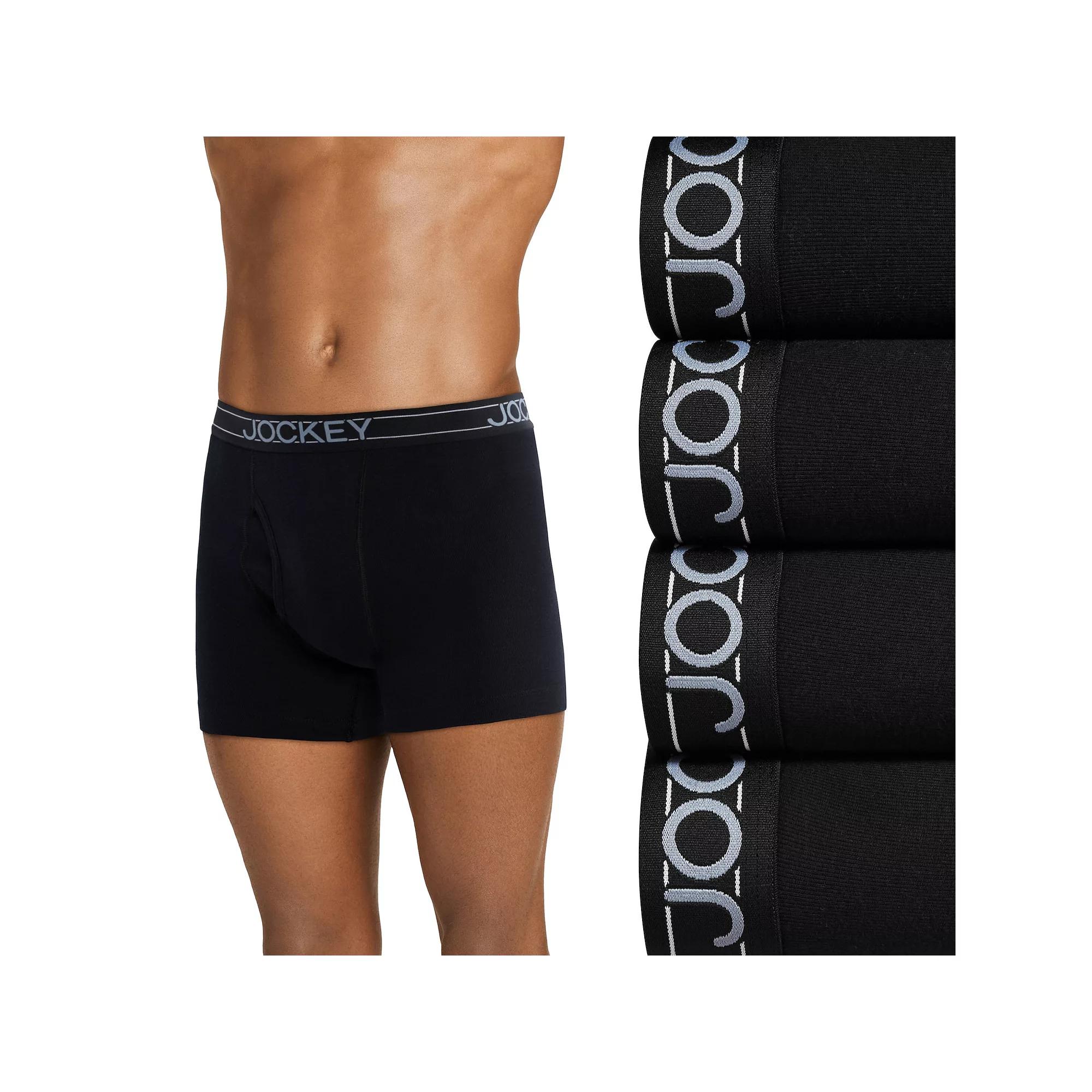 Men's Jockey® 5-Pack Lightweight Cotton Blend Brief,  Product Image