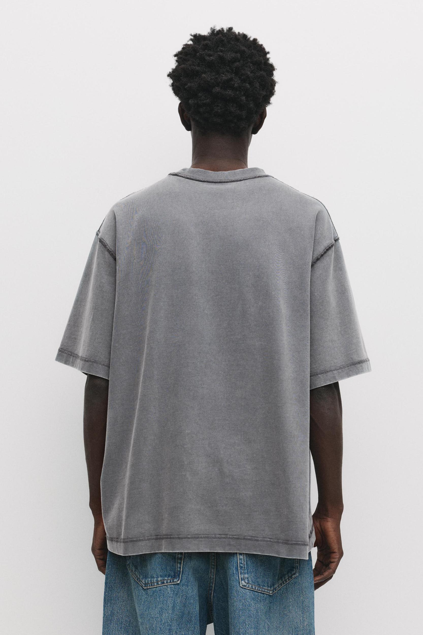 Soft-touch boxy-fit T-shirt Product Image