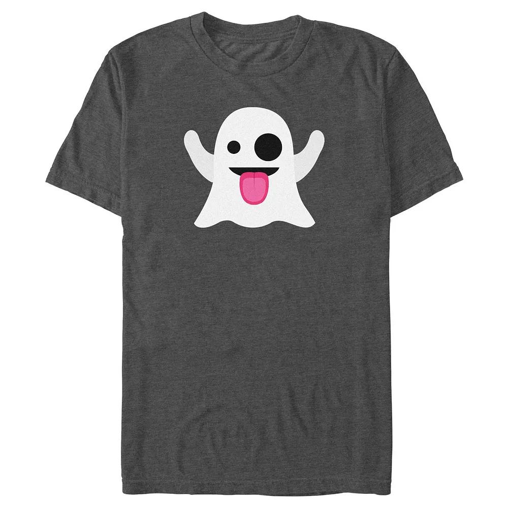 Big & Tall Ghost Emoji Graphic Tee, Men's,  Product Image