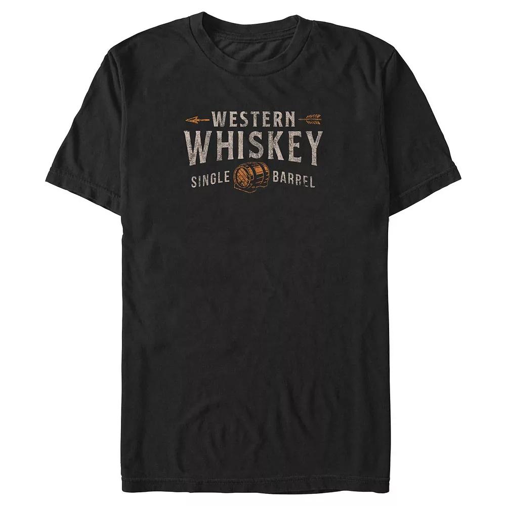Big & Tall Western Whiskey Single Barrel Graphic Tee, Men's,  Product Image