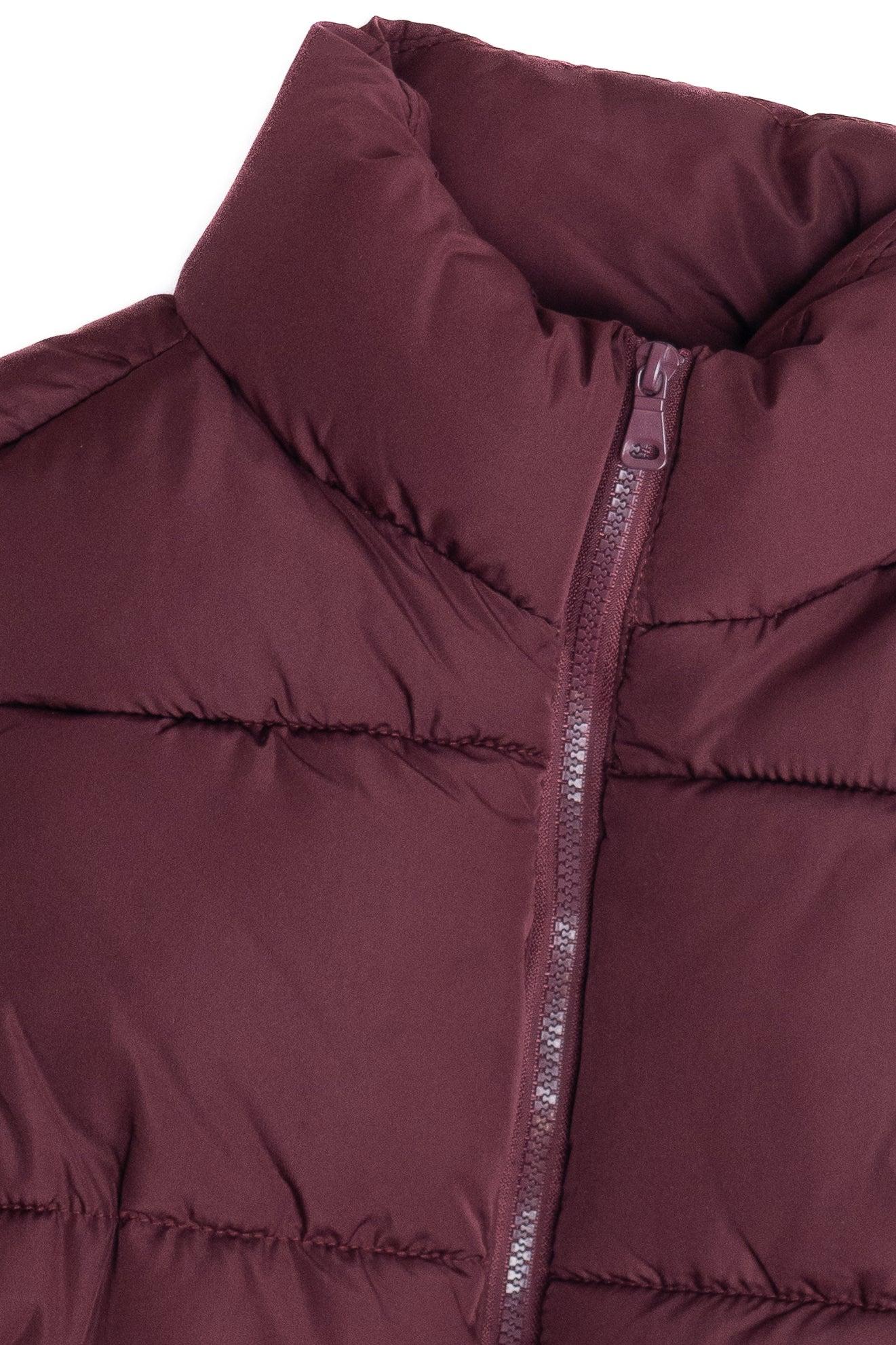 Cropped Puffer Vest Product Image