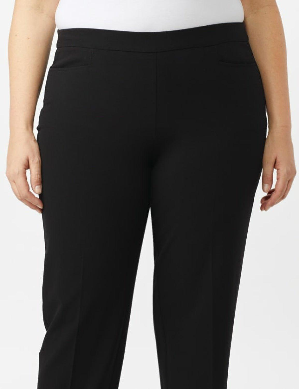 Roz & Ali™ Pull On Tummy Control Pants With L Pockets - Tall Length - Plus Product Image