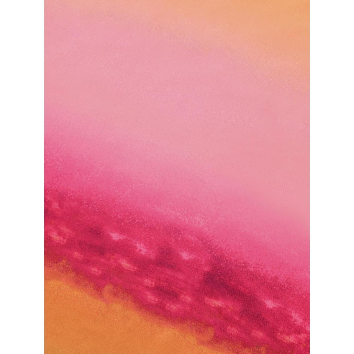 Plus Size Ombre Ruffle Sleeve Asymmetrical Hem Kimono Women Lemonyellow Resort Contrast Vacation Kimonos BloomChic 26/4X Product Image