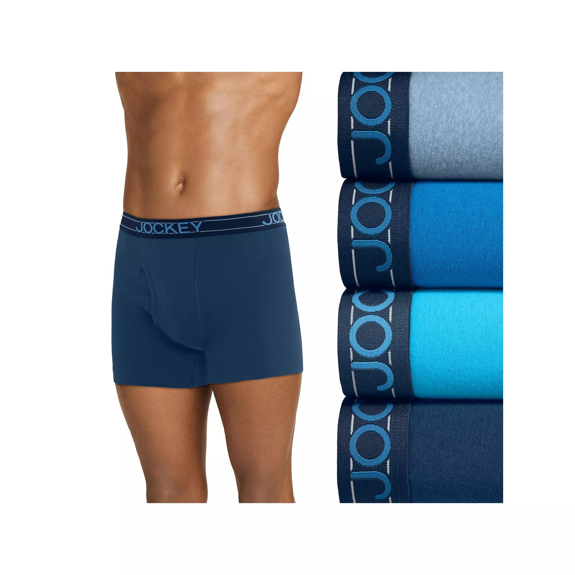 Men's Jockey® 5-Pack Lightweight Cotton Blend Brief,  Product Image