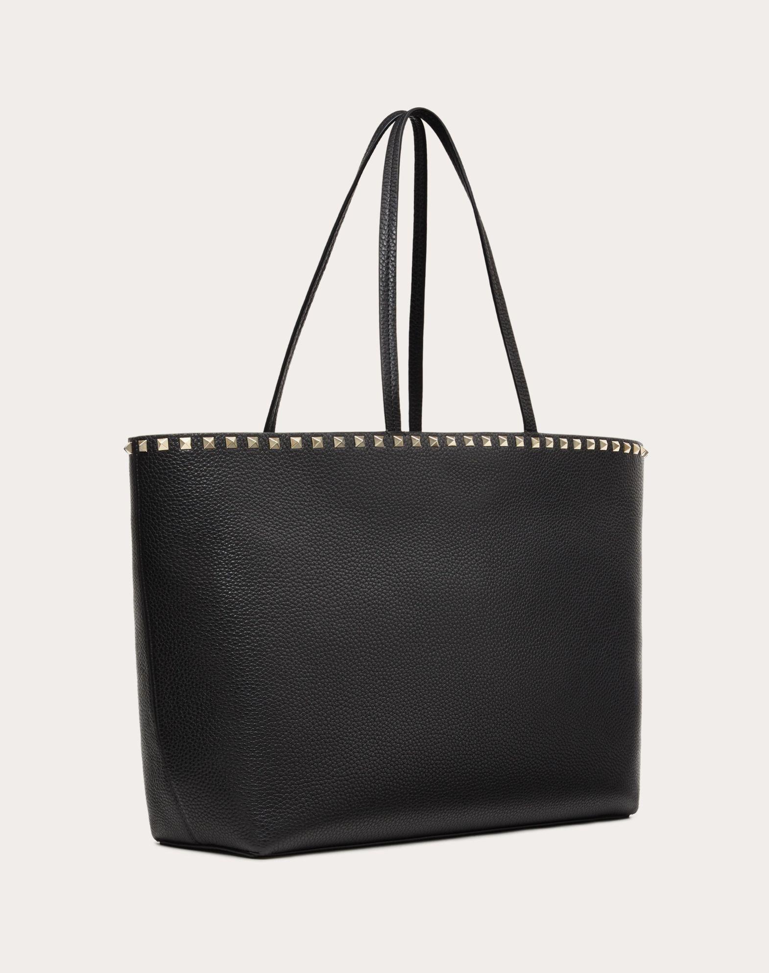 Rockstud Grainy Calfskin Tote Bag Product Image
