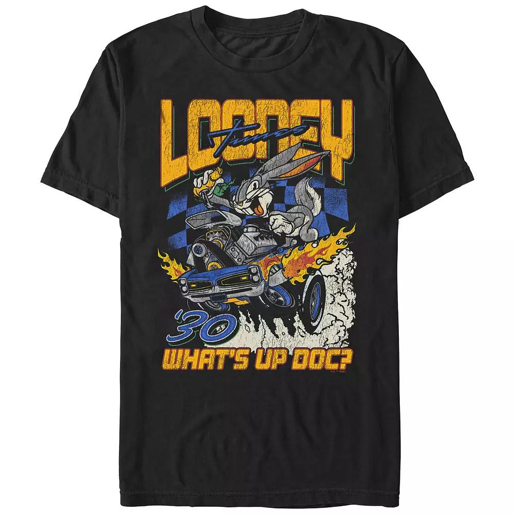 Men's Looney Tunes Bugs Bunny Racer Graphic Tee,  Product Image