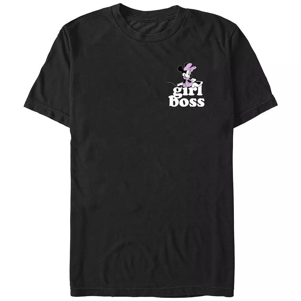 Disney's Minnie Mouse Girl Boss Juniors' Graphic Tee, Women's,  Product Image