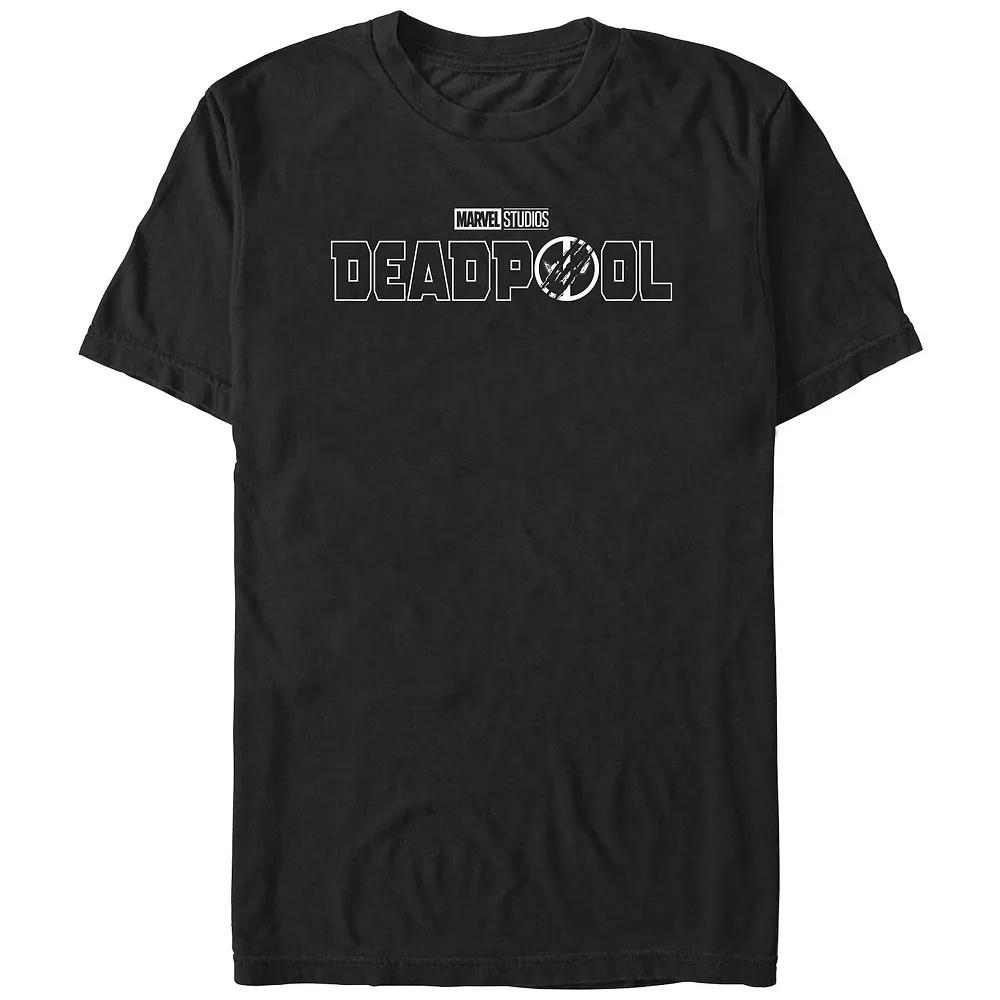 Big & Tall Marvel Deadpool Clawed Logo Graphic Tee, Men's,  Product Image