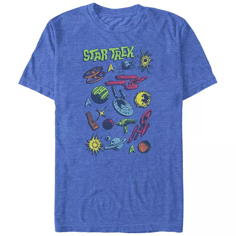 Big & Tall Star Trek Pop Color Icons Graphic Tee, Men's,  Product Image