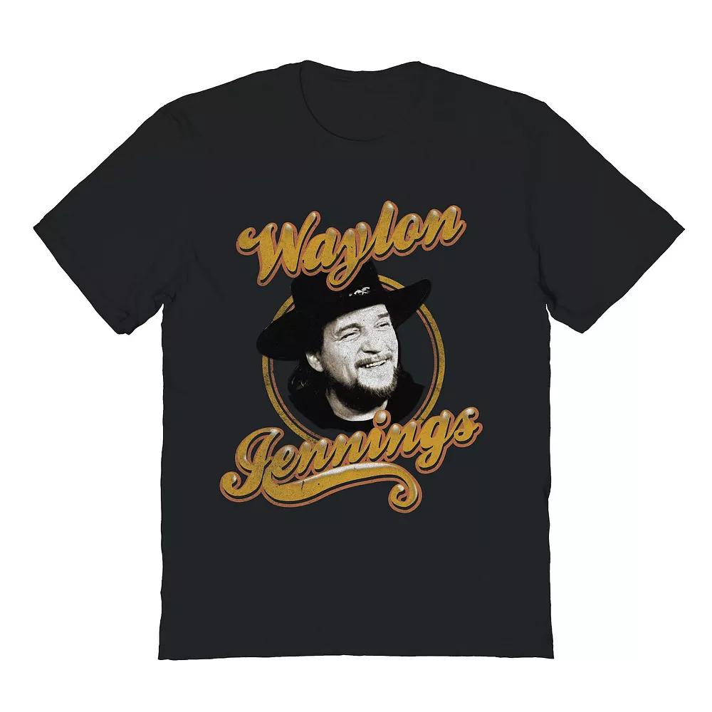 Men's Waylon Jennings Head Graphic Tee, Adult Unisex,  Product Image
