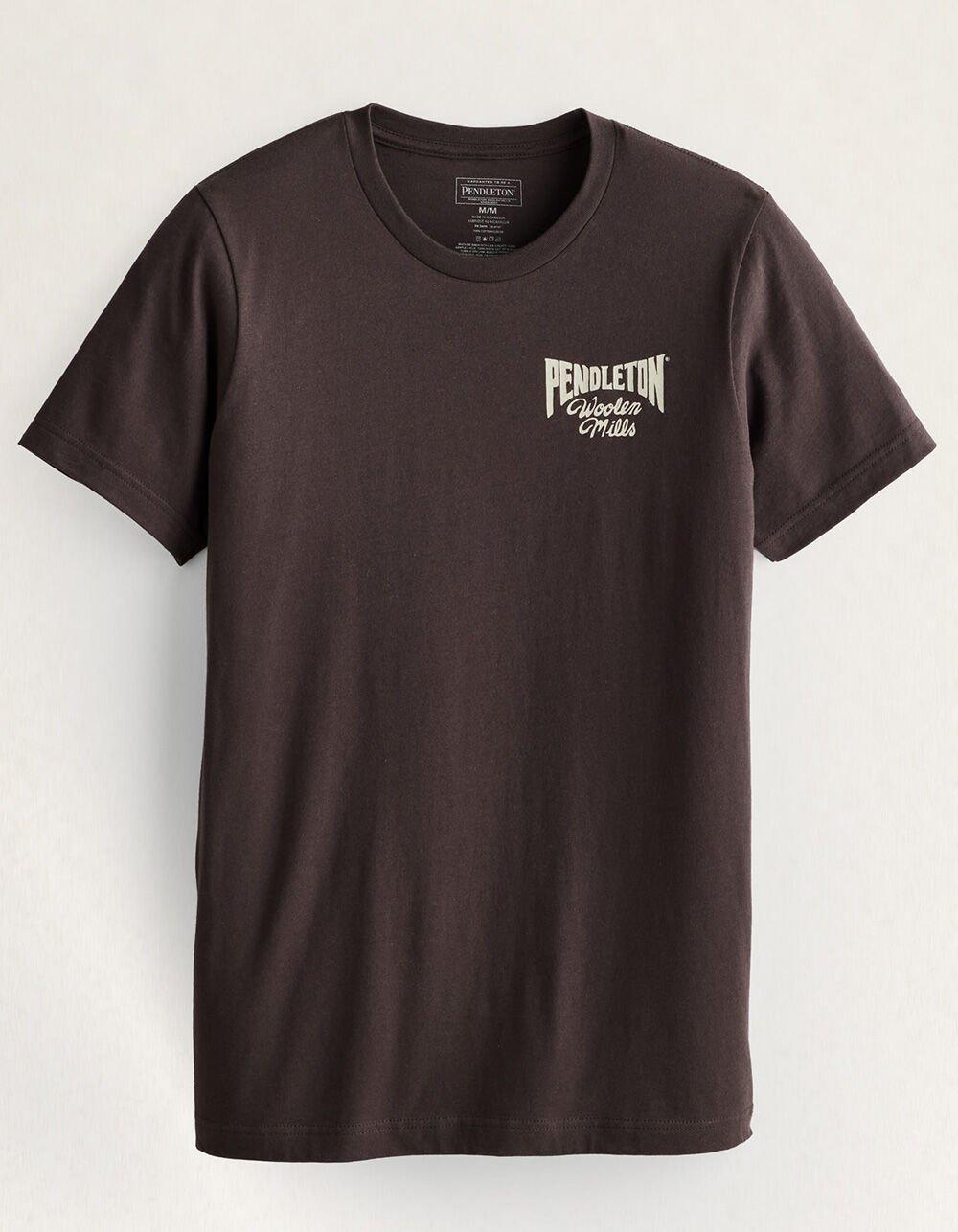 PENDLETON Rodeo Rider Mens Tee - BROWN Product Image