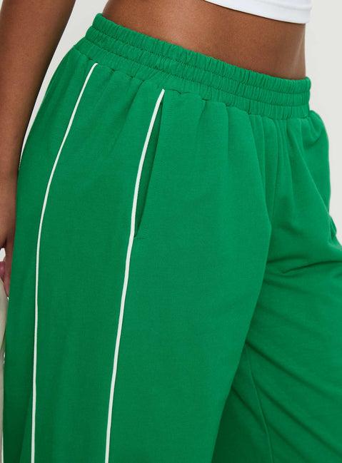 Field Day Track Pants Green Product Image