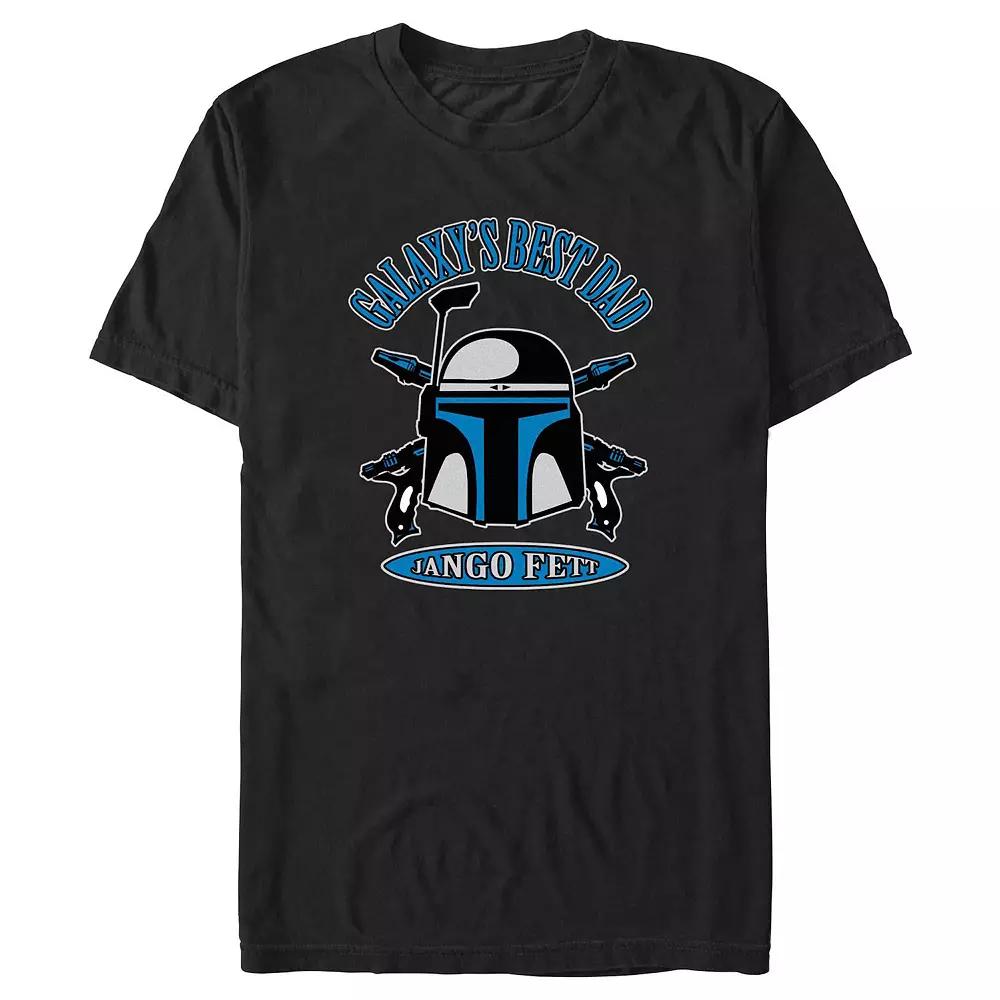 Big & Tall Star Wars Jango Fett Galaxy's Best Dad Graphic Tee, Men's,  Product Image