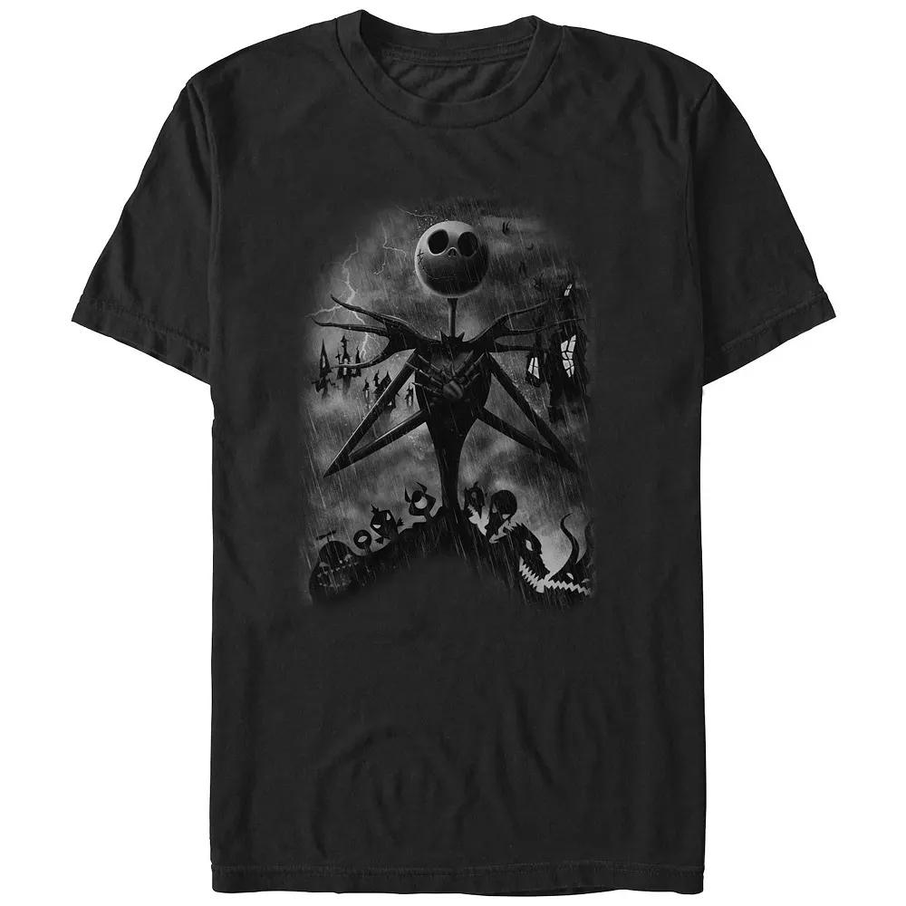 Disney's The Nightmare Before Christmas Jack Night Storm Men's Graphic Tee,  Product Image